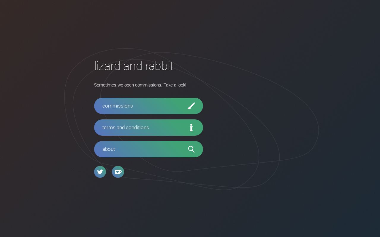 lizard and rabbit